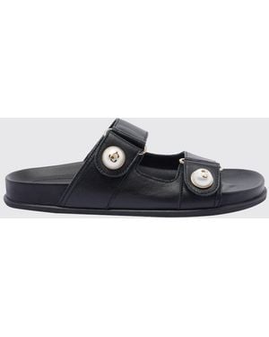 Jimmy Choo Flat Sandal - White