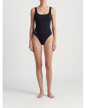 Polo Ralph Lauren Stretch Recycled Nylon Swimsuit - Blue