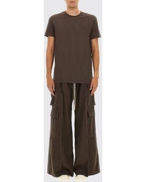 Rick Owens Camiseta Hombre - Marrón
