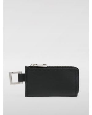 Jacquemus Ledergeldbörse "le Porte-zippé Cuerda" - Schwarz