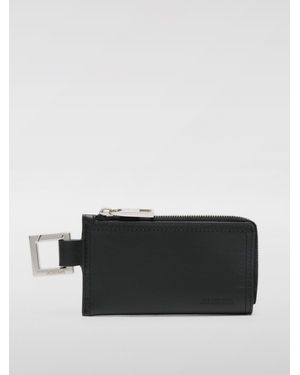 Jacquemus Portacarte Le Porte-Zippé Cuerda - Nero