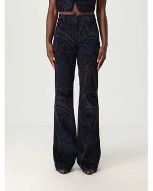Etro Pantalone Donna - Blu