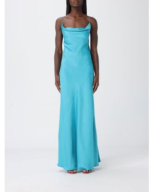 Pinko Farro Satin Dress - Blue