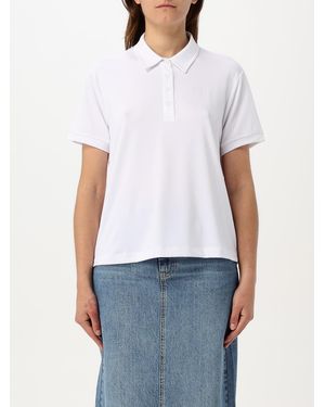 Blauer Polo Shirt - White