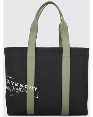 Givenchy G-Tote Baumwoll-Canvas-Tasche - Schwarz
