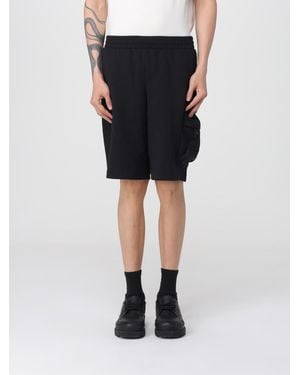 EA7 Cotton Cargo Shorts - Black
