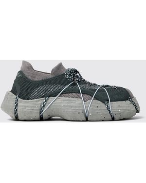 Camper Baskets À Empiècements - Gris