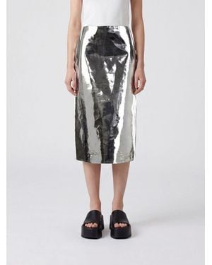 Jil Sander Gonna Donna - Metallizzato