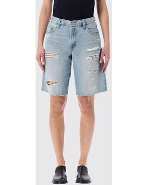 Levi's Cotton Denim Shorts - Blue
