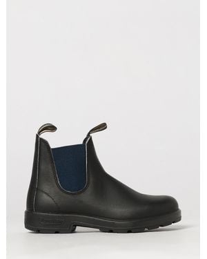 Blundstone 1917 Chelsea-Stiefel Aus Glattleder Mit Doppelten Zuglaschen - Schwarz