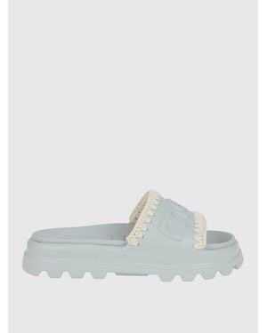 Mou Flat Sandals - White