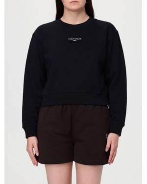 Maison Kitsuné Maison KitsunÉ Baumwoll-Rundhals-Sweatshirt - Schwarz
