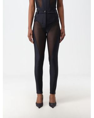 Mugler Hose Damen - Schwarz