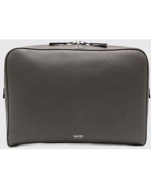 Tom Ford Portadocumenti Uomo - Grigio