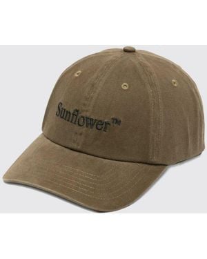 sunflower Embroidered Logo Cotton Twill Hat - Green
