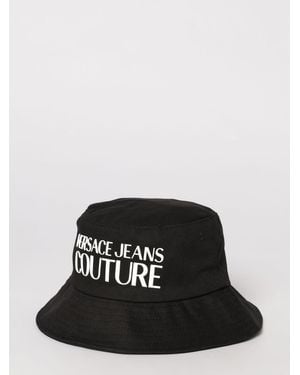 Versace Jeans Couture Baumwoll-Twill-Hut - Schwarz