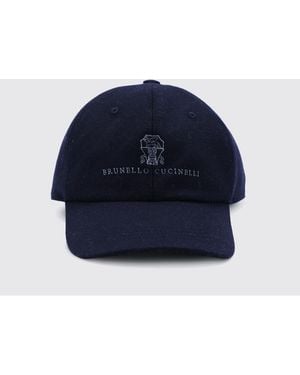 Brunello Cucinelli Hat - Blue