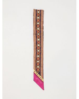 Etro Bandeau De Seda Estampada - Blanco