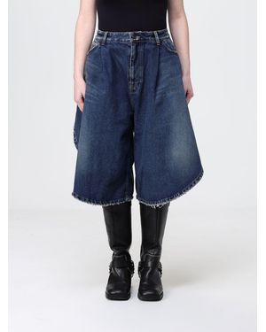 Balenciaga Oversized Denim Shorts - Blue
