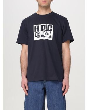 A.P.C. T-Shirt Herren - Blau