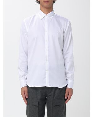Brooksfield Camisa Slim Fit De Algodón Estructurado Con Cuello Button-Down - Blanco