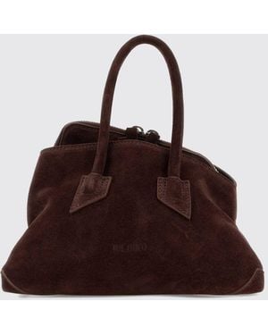 The Attico La Passeggiata Suede Bag - Brown