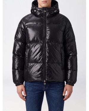Pyrenex Kapuzen-Daunenjacke Aus Wasserabweisendem Technischem Nylon - Schwarz
