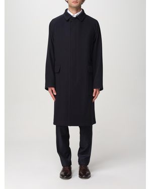 Tagliatore Cappotto A Monopetto - Blu
