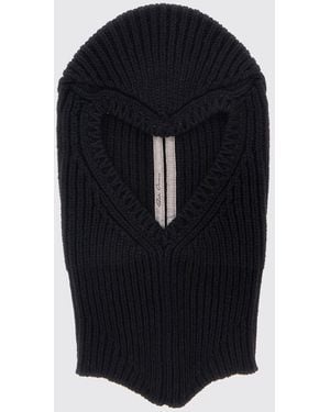 Rick Owens Rib-Knit Balaclava - Blue