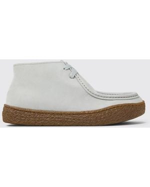 Camper Peu Terreno Suede Chukka Boots - White