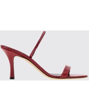 The Row Heeled Sandal - Pink