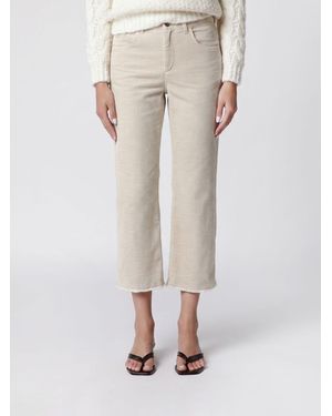 Isabel Marant Ruthie Straight-Leg Corduroy Trousers - Natural