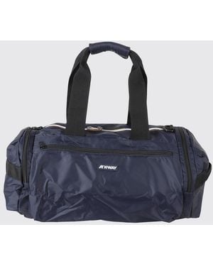 K-Way Mereville Waterproof Ripstop Nylon Duffle Bag - Blue