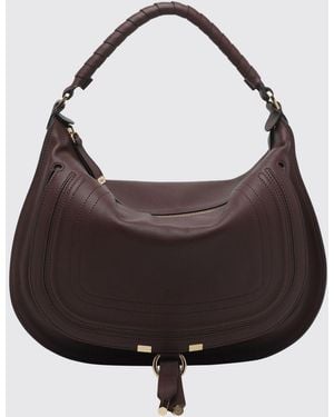 Chloé ChloÉ Borsa A Spalla Marcie - Marrone