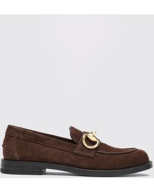 Gucci Boulevard Suede Penny Loafers With Horsebit Detail - White