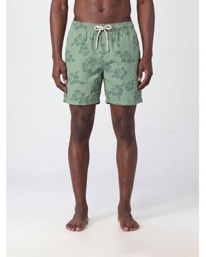 MC2 Saint Barth Graphic Print Polyester Swim Shorts - Green