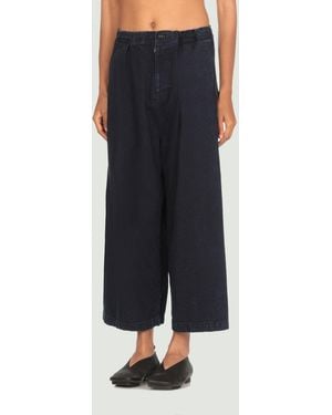 Y's Yohji Yamamoto Vaquero Mujer - Azul