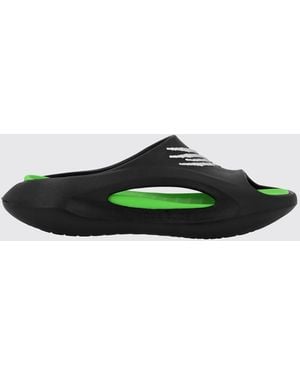 Philipp Plein Rubber Sliders - Green