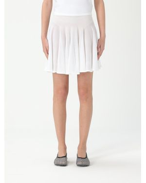 Alaïa Falda Mujer - Blanco