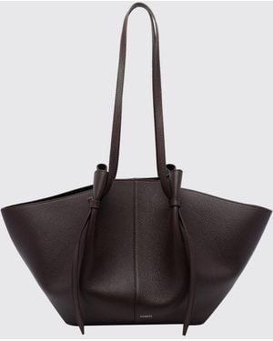 Yuzefi Borsa A Spalla Mochi Grande - Nero