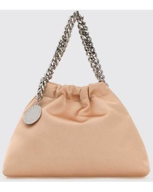 Stella McCartney Falabella Satin Bag - Natural