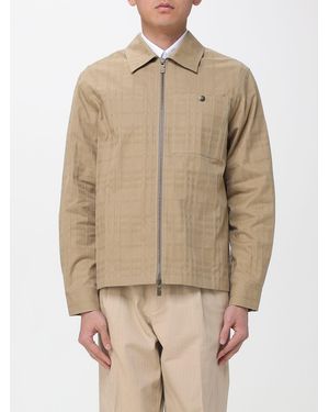 Burberry Cotton Overshirt - Natural