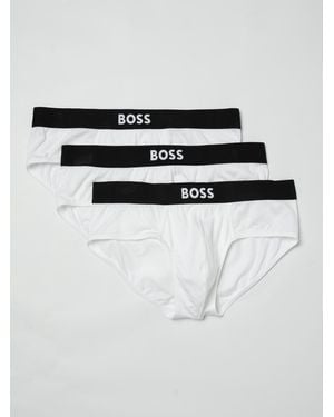 HUGO Boss Underwear 3Pack Cotton Briefs - White