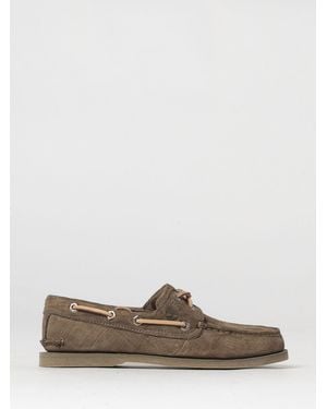 Timberland Classic 2-Eye Nubuck Boat Shoe - Brown