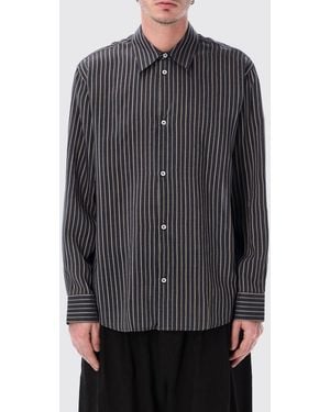 Studio Nicholson Striped Cotton Shirt - Gray