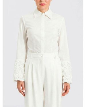 Twinset Stretch Cotton Shirt - White