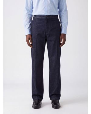 Briglia 1949 Manhattan Straight-Leg Cotton Chino Trousers - Blue