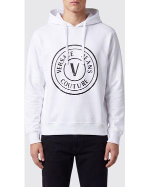 Versace Jeans Couture Logo Hoodie - Grey