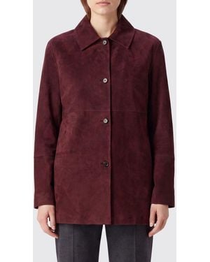 Max Mara Giacca A Camicia - Rosso