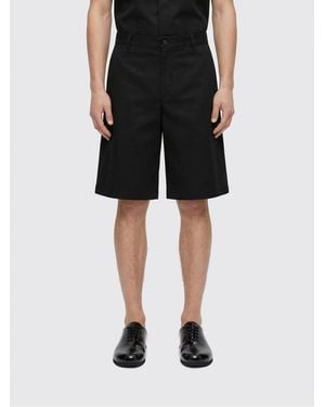 Jacquemus Virgin Wool Shorts - Black